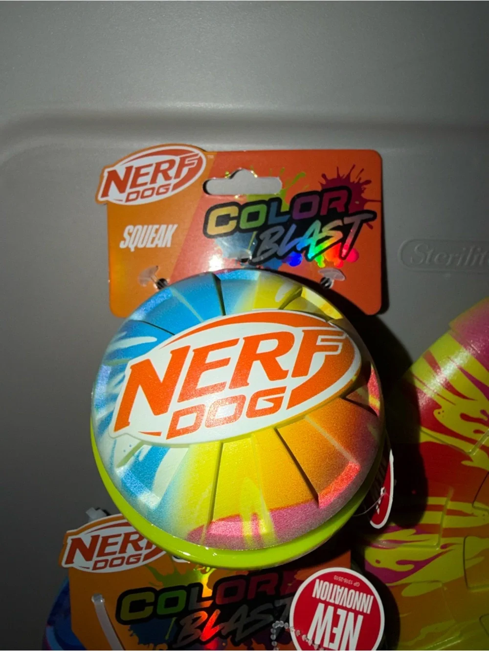 Nerf Color Blast Dog Toy Bundle!